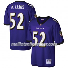 Maillot Baltimore Ravens Ray Lewis 52 Nike Pourpre - Homme